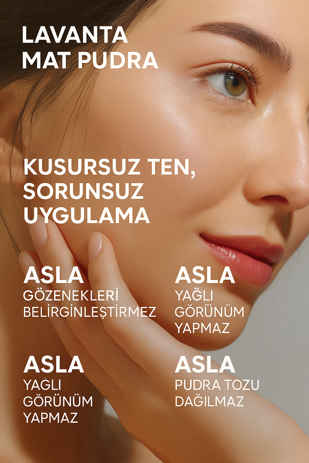 Lavanta Mat Pudra – Gün Boyu Parlamayı Önleyin
