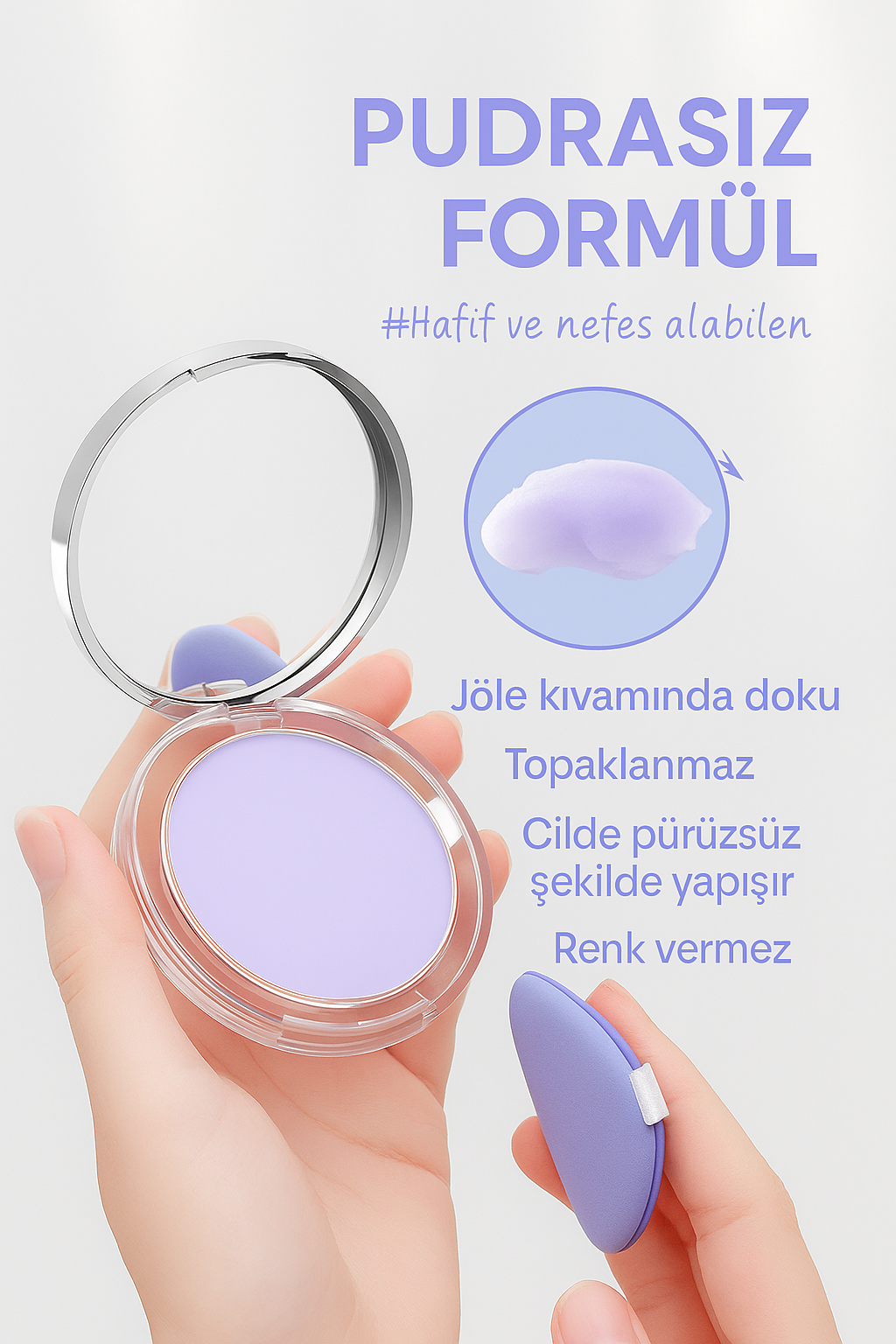 Lavanta Mat Pudra – Gün Boyu Parlamayı Önleyin